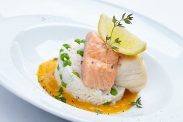 rice with fish