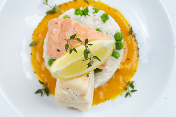 rice with fish