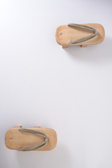A Japanese traditional shoes