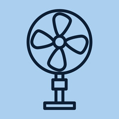 Obraz premium Fan icon