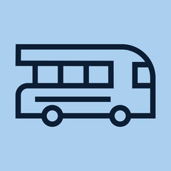 School bus icon