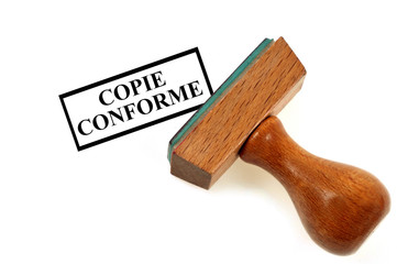 Tampon copie conforme