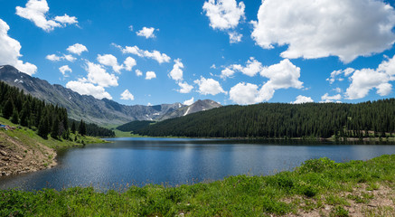 Lake in the Rockies