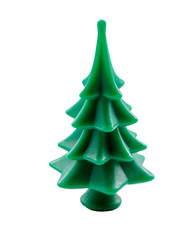 toy Christmas tree on a white background