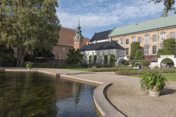 Fototapeta na wymiar Royal Library Garden in Copenhagen