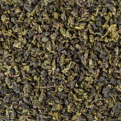 Green oolong tea background