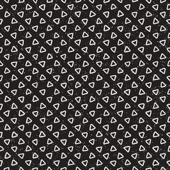 Seamless pattern with hand drawn lines. Abstract background with freehand brush strokes. Black and white texture. Ornament for wrapping paper.