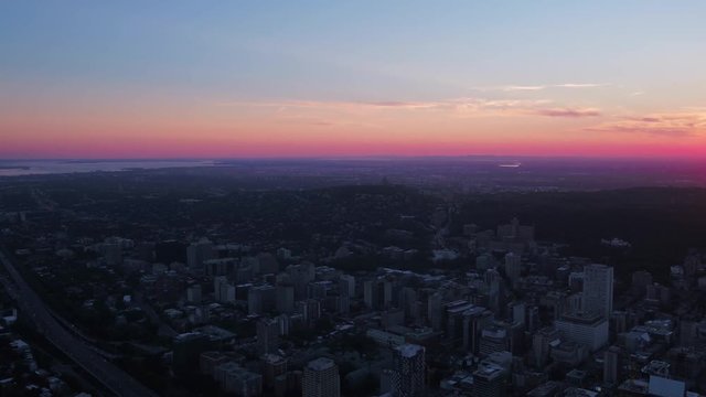 Aerial Canada Montreal July 2017 Sunset 4K Inspire 2