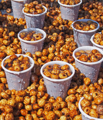 Chufa nuts Irrigated With Water Stock 