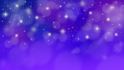 夜明け前の満天の星空