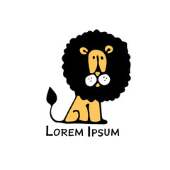 Lion, sketch for your design