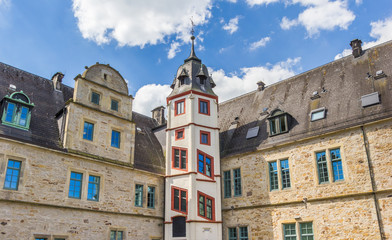 Tower at the courtyard of the castle Stadthagen