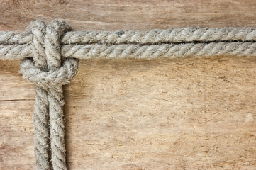 frame made of rope
