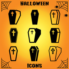 coffin icons