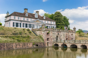 Obraz premium Castle in the historic center of Bad Pyrmont
