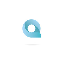 Letter Q logo icon design template elements. Vector color sign.