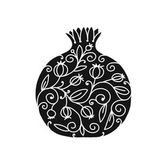 Pomegranate ornate, sketch for your design