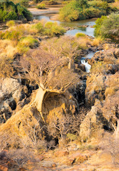 Epupa Wasserfälle, Kunene, Namibia