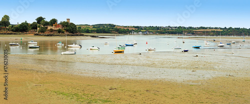 La Rance à marée basse
