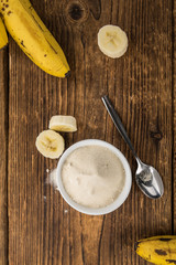 Portion of Banana Powder