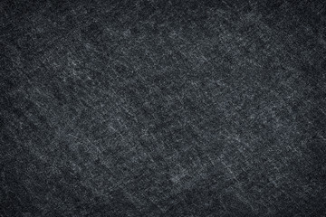 Dark grey black slate stone texture / stone background