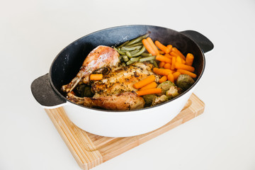 Roasted Chicken With Vegetables