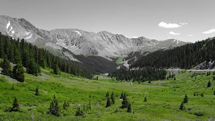 Fototapeta na wymiar Rocky Mountains, Region um Mount Evans / Echo Lake.