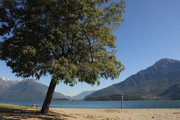 Zauberhafter Comer See / Am Lido in Gravedona