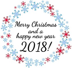Merry Christmas and a happy new year 2018