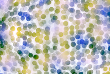 Bokeh from light blur background