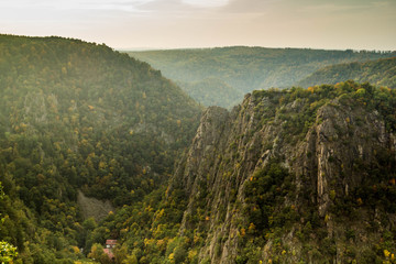 Obraz premium Autumn in Thale mountains
