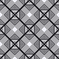 Fototapeta premium Art deco vintage seamless pattern. Template for design. Vector illustration eps10