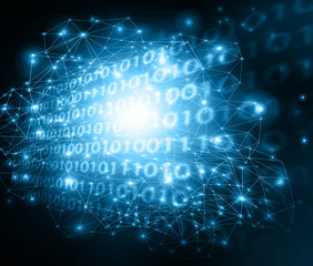 Best Internet Concept of global business.Technological background, symbols Wi-Fi, of the Internet, television, mobile and satellite communications