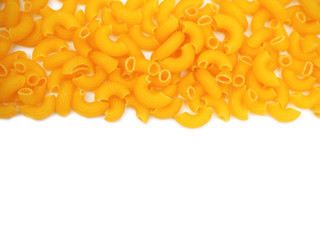 Macaroni raw uncooked 