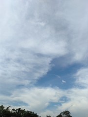 Obraz na płótnie Canvas sky in thailand