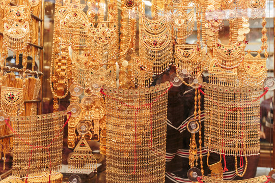 Gold Market In Dubai, Deira Gold Souq