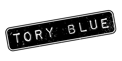 Tory Blue rubber stamp. Grunge design with dust scratches. Effects can be easily removed for a clean, crisp look. Color is easily changed. © lkeskinen