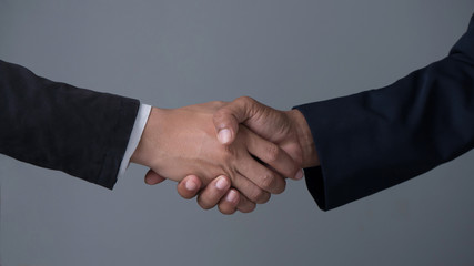 handshake of business partners