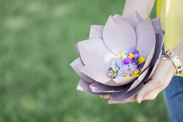 Wellness - flower bowl with meadows