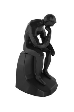 Thinking Man Sculpture