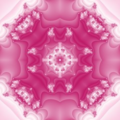 Beautiful seamless floral pattern in fractal design. Usable as wrapper