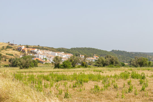 Houses in Pedralva village in Aljezur
