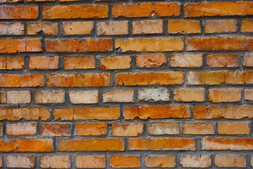 Red brick wall