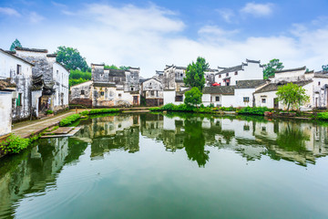 Fototapeta na wymiar China Zhuge ancient village