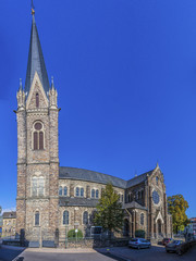Fototapeta na wymiar Schlosskirche Bad Dürkheim
