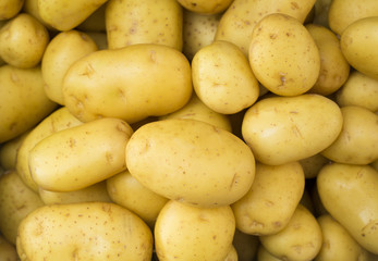 Potatoes in the supermarket - Solanum tuberosum