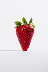 Strawberry isolated on a white