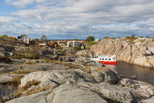 Landsort, old fishing village in Stockholm archipelago.