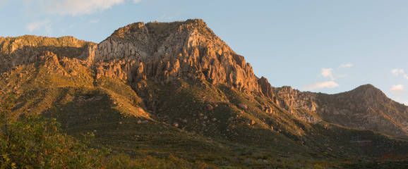 Pine Valley mountain on an autumn morning