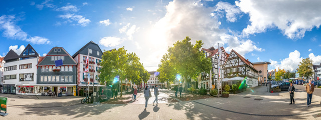 Fototapeta premium Bad Hersfeld, Linggplatz 